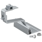 FISCHER - Gancio GTA 3 in alluminio per impianti fotovoltaici su tegole con regolazioni multiple e giunto rapido per profili SolarLight e SolarFish.