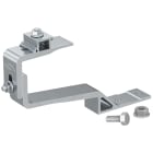 FISCHER - GTA 1 gancio tegola piatta alluminio per strutture fotovoltaiche su tegole fino a 30 mm, regolabile, con giunto rapido, resiste a neve e vento.