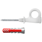 FISCHER - Easyhook occhio chiuso duopo trasforma viti in ganci resistenti e sicuri, installabili rapidamente con duopower.
