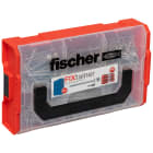 FISCHER - Fixtainer viti, tasselli, ganci in scatola pratica per comuni applicazioni e materiali da costruzione.
