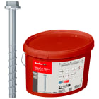 FISCHER - FBS II 10X70 15/5 US SECCHIO 1: ultracut FBS II US viti zincate a testa esagonale, C1-C2, senza pulizia foro, punta filetta rapido.