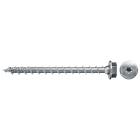 FISCHER - Fischer PowerFast FPF II HWTF 12,0x120 BC 25 è una vite per legno con testa esagonale flangiata e impronta TX, facile da avvitare senza pre-foratura.