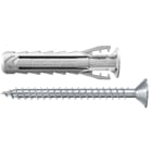 FISCHER - Il tassello in nylon fischer sx plus 10x50 s k assicura una tenuta perfetta nei materiali pieni e carichi elevati grazie all'espansione a 4 settori.