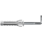 FISCHER - Tassello in nylon fischer SX Plus: espansione a 4 settori per una tenuta perfetta su murature, fissaggio leggero ideale per artigiani e hobbisti.