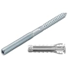 FISCHER - Kit vite doppia filettatura M8 STS Plus 90mm.