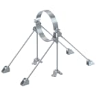 FISCHER - FFP-L42: punti fissi per carichi leggeri, compatti e variabili, gestiscono dilatazione termica, compatibili con collare FFPC, versione zincata.