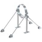 FISCHER - FFP-M42 fixed point medium impedisce spostamenti tra tubazioni e supporto nei cicli caldo freddo, gestendo la dilatazione termica.