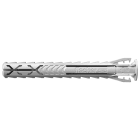 FISCHER - Tassello SX Plus 10x80 in nylon Fischer: espansione a 4 settori per tenuta ottimale in supporti pieni e carichi elevati, anche forati.
