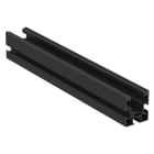 FISCHER - Solarfish 3,65 mt black e solarfish h44 al, profilo in alluminio per strutture fotovoltaiche.