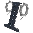 FISCHER - B-Lock: kit di sicurezza per tapparelle, con struttura snodabile e anelli laterali per resistere a tentativi di forzatura.