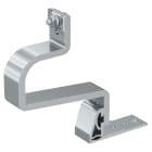 FISCHER - RH 52-67 V AL: ganci in alluminio per strutture fotovoltaiche su tegole, regolabili per spessori variabili, resistenti a neve e vento.