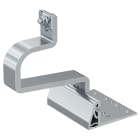 FISCHER - Ganci in alluminio RH 52-67 VB AL per strutture fotovoltaiche su tegole con regolazioni orizzontali e verticali, resistenti a neve e vento.