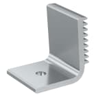 FISCHER - La staffa RAB è un accessorio compatibile con il gancio a pinza CH AL che, grazie alla zigrinatura, connette il gancio alla struttura di supporto.