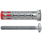FISCHER - Duohm 4x55 s pz tassello/vite in acciaio, nylon e fibra-vetro per cartongesso, gessofibra e legno. Installazione senza attrezzi speciali.