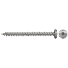 FISCHER - Vite fischer PowerFast FPF-PT 3,5x12 A2F in acciaio inox con filettatura totale e recesso stella, ideale per metallo-legno anche in ambienti umidi.