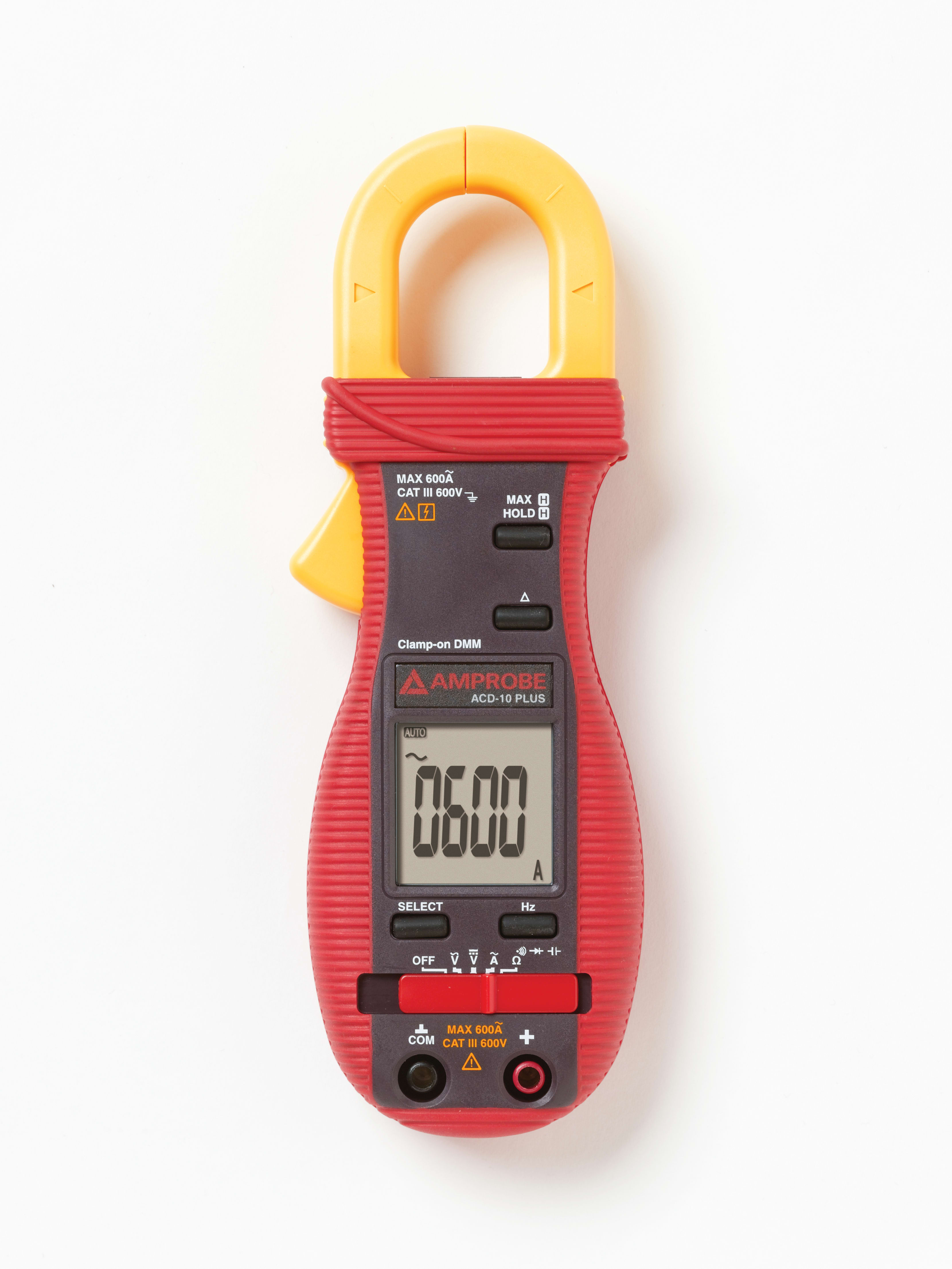 BEHA AMPROBE - ACD-10 PLUS Pinze amperometriche AC, 6000 A, capacitanza, frequ. 25mm