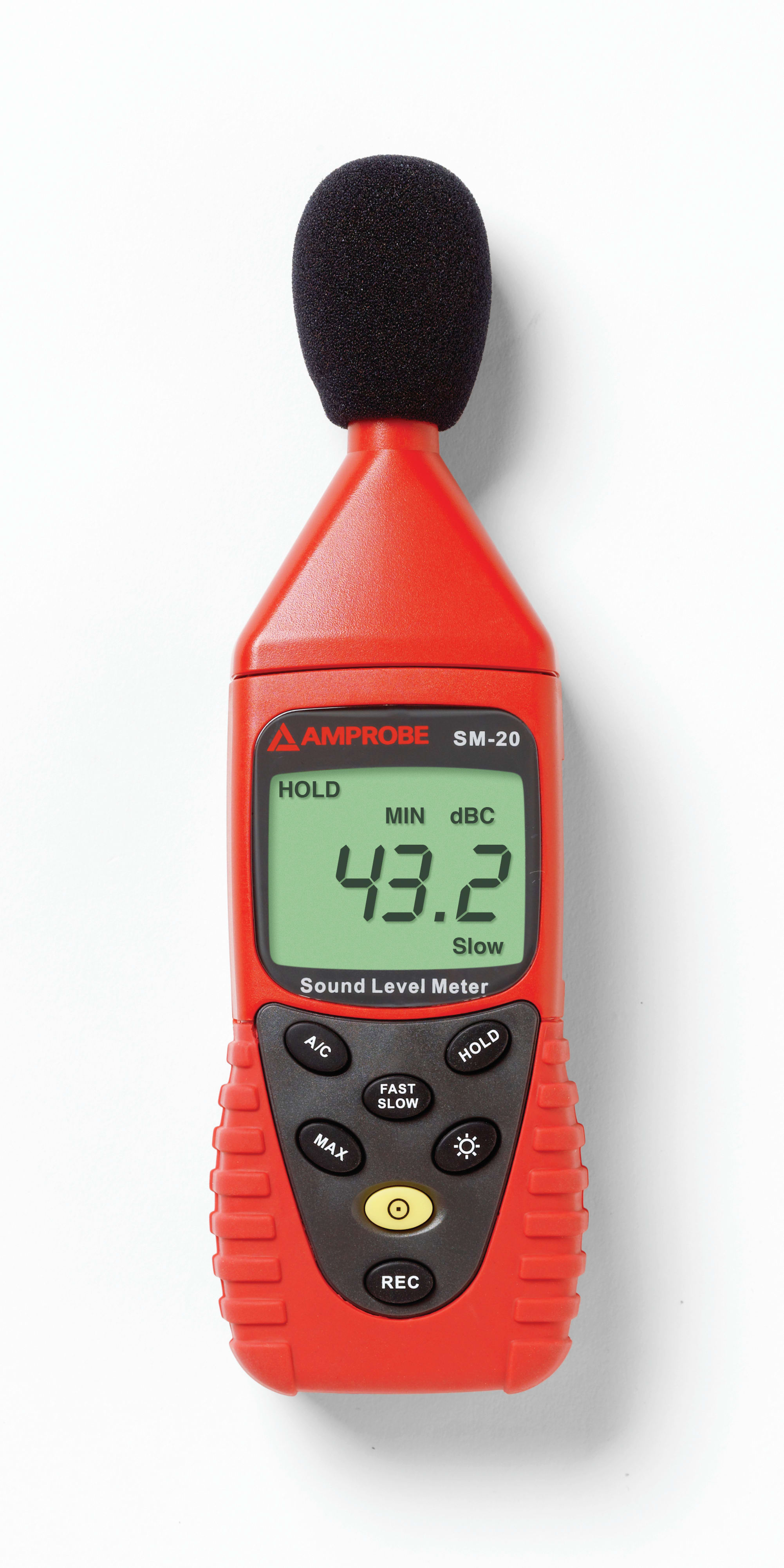 BEHA AMPROBE - SM-20A Misuratore di livelli sonori digitale, da 30 a 130 dB, registra