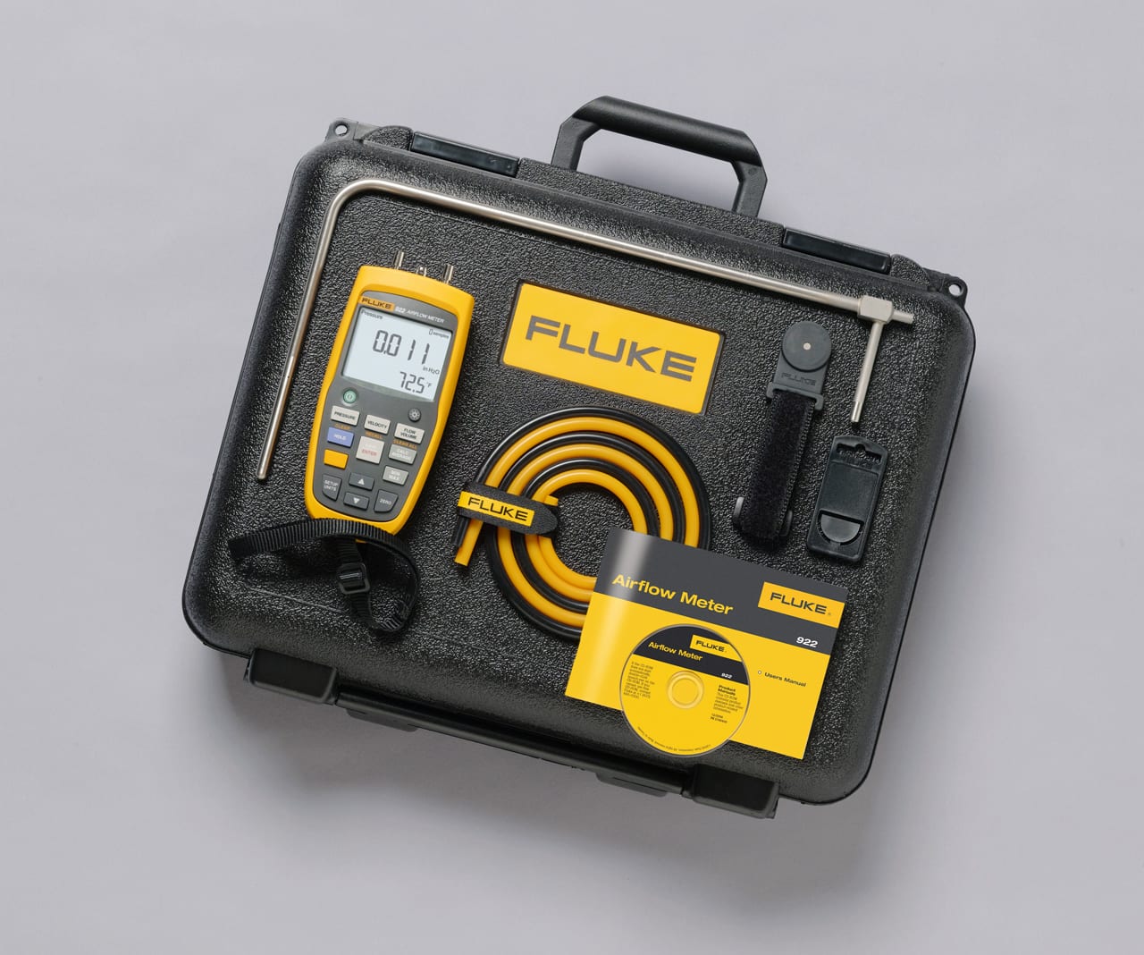 FLUKE - Fluke 922/KIT Kit di Fluke 922 con custodia rigida e tubo di Pitot