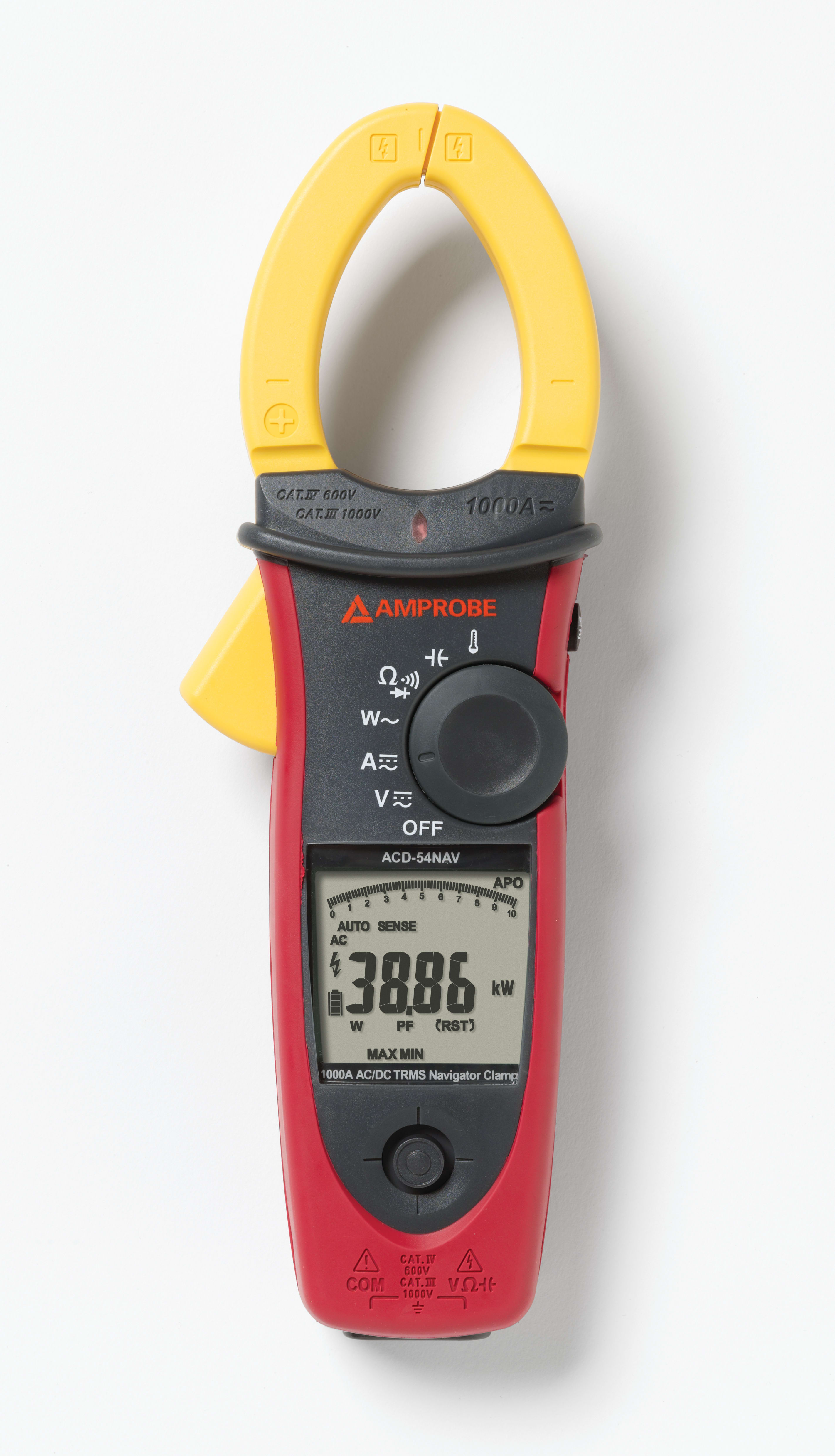 BEHA AMPROBE - ACDC-54NAV Pinza amperometrica di potenza AC/DC TRMS Nav