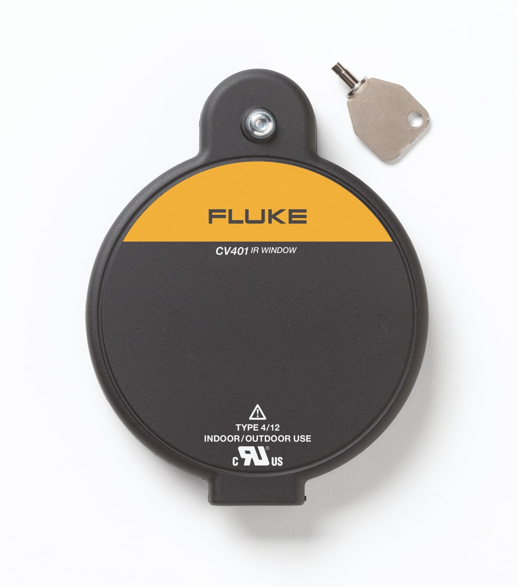 FLUKE - Fluke CV401 ClirVu® Finestra IR, diam. 100mm, tenuta arco 63kA, IP67 con chiave di sicurezza