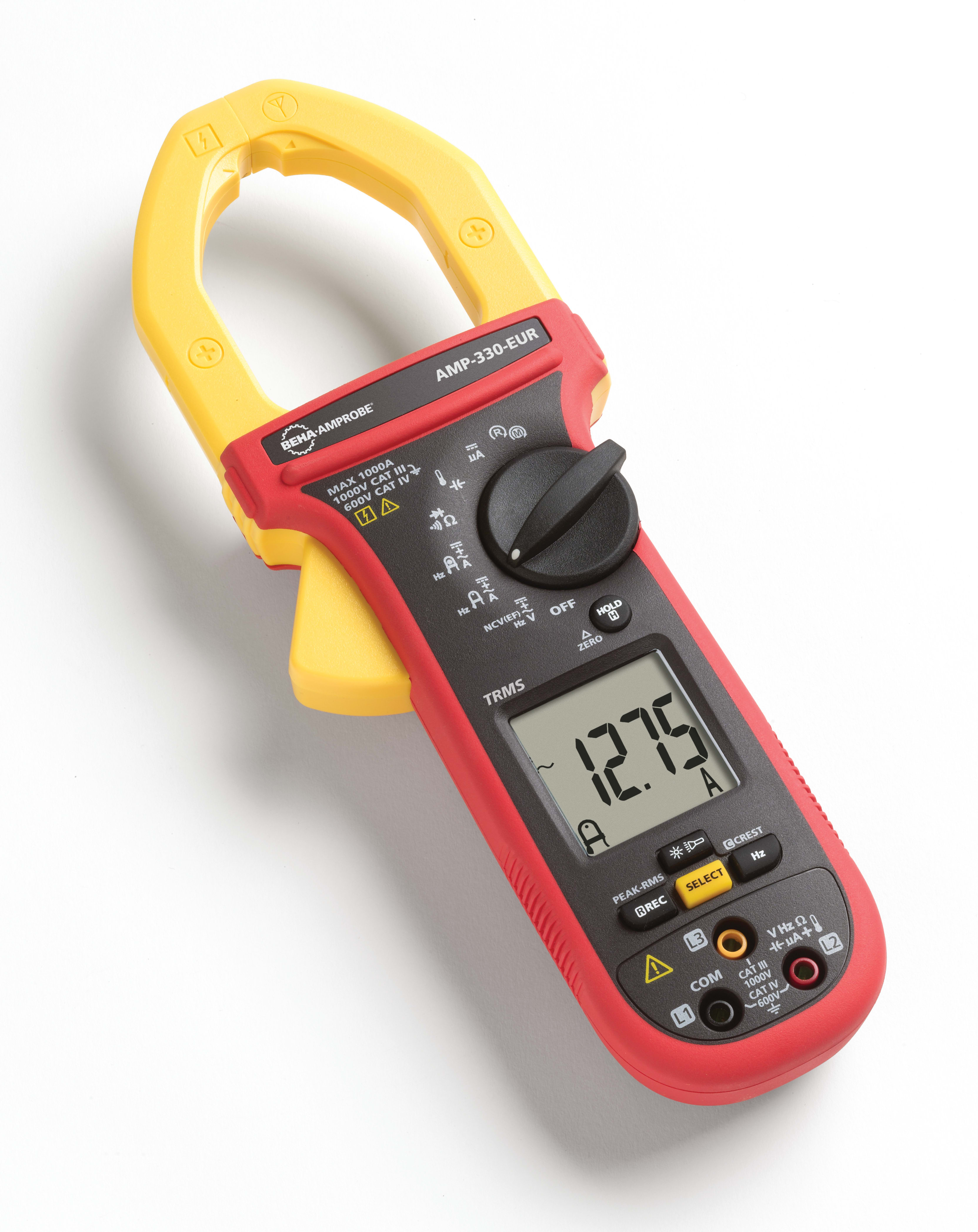 BEHA AMPROBE - AMP-330-EUR pinz amp AC/DC TRMS, 1.000 A test motore industriale 51mm