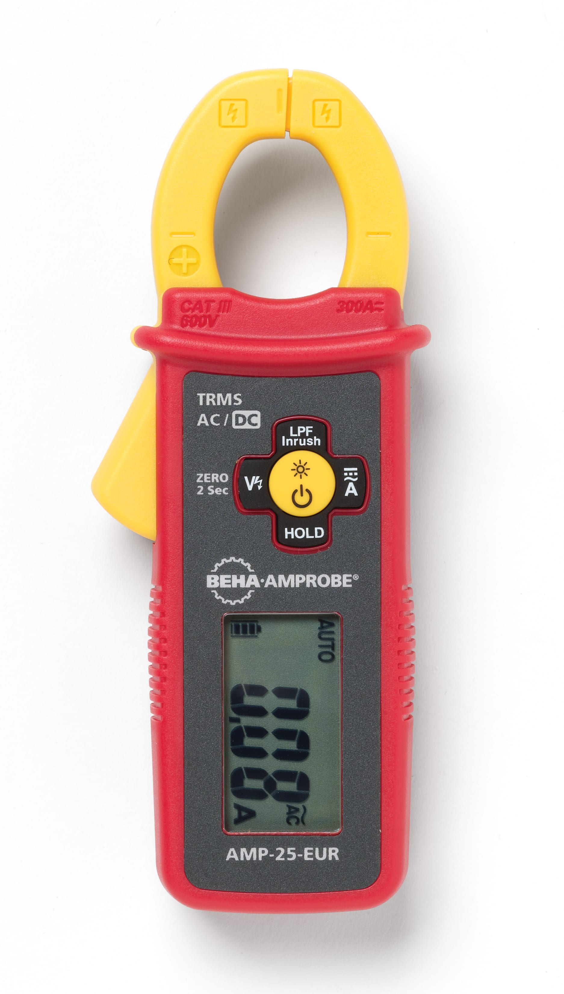 BEHA AMPROBE - AMP-25-EUR Mini pinza amperometrica AC/DC TRMS, 300 A, 25mm 4588268