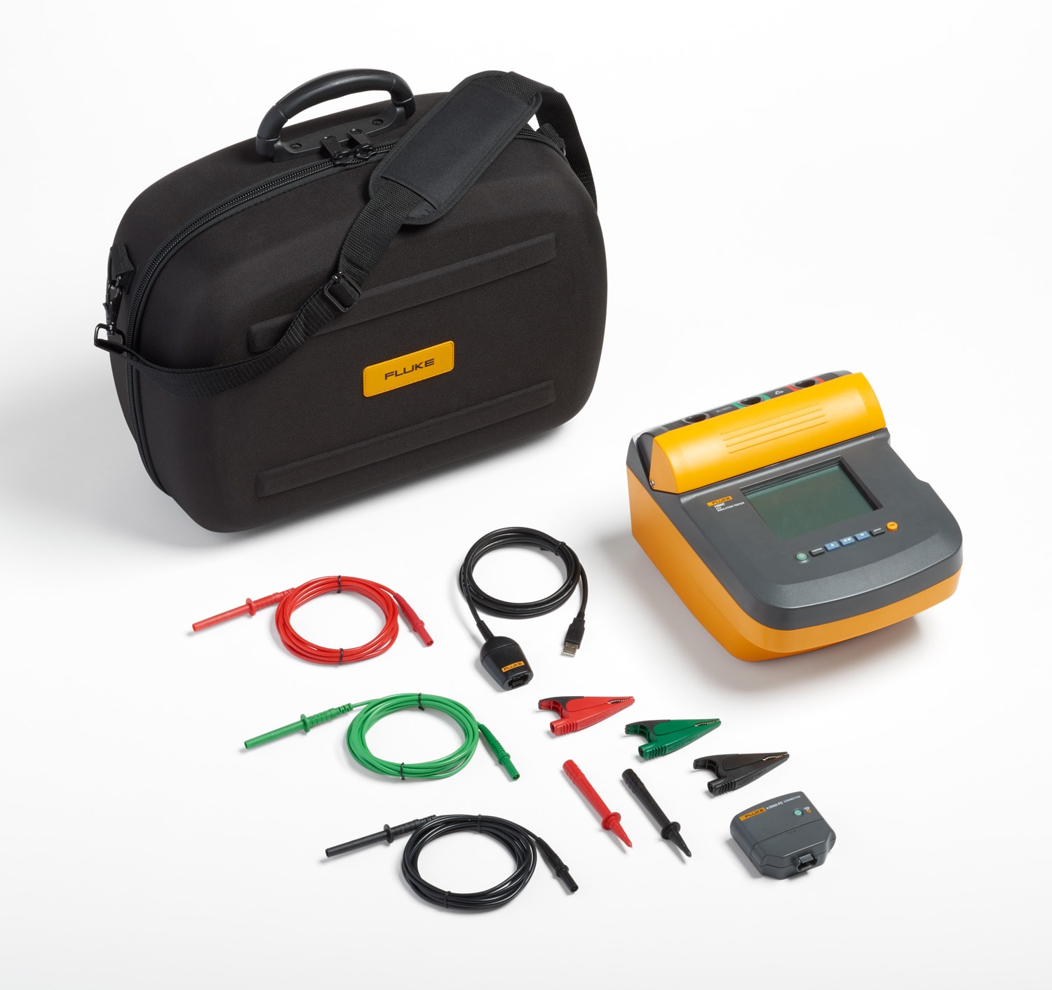 FLUKE - Fluke 1550C FC Misuratore di isolamento 250V..5kV, 0..1TOhm, Fluke Connect