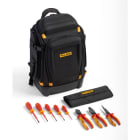 FLUKE - IKPK7 Zaino portastrumenti Pack30 + Starter kit con utensili manuali isolati (5 cacciaviti isolati e 3 pinze isolate)