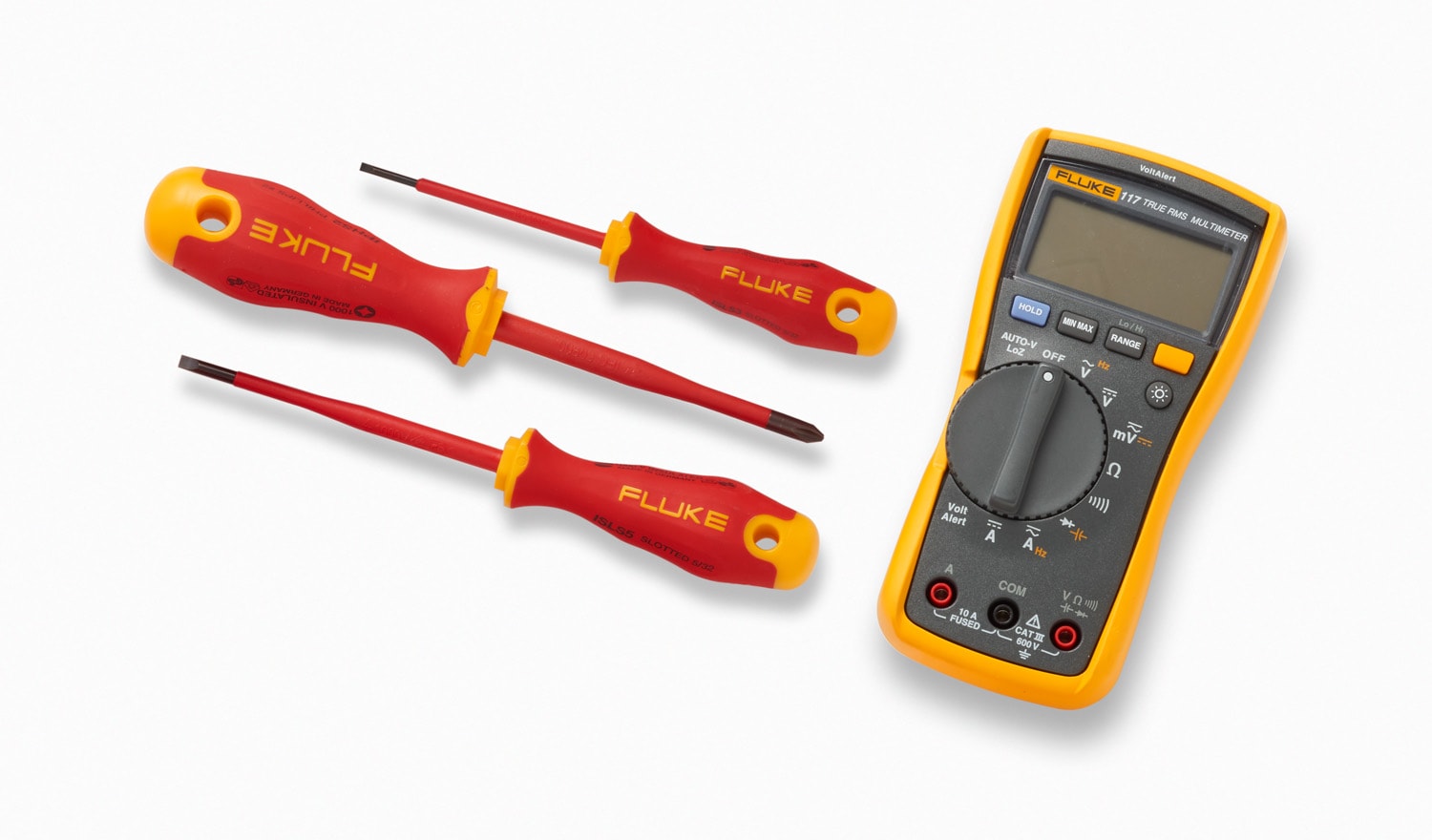 FLUKE - IB117L Multimetro per elettricisti Fluke 117 + SLS3 + ISLS5 + IPHS2