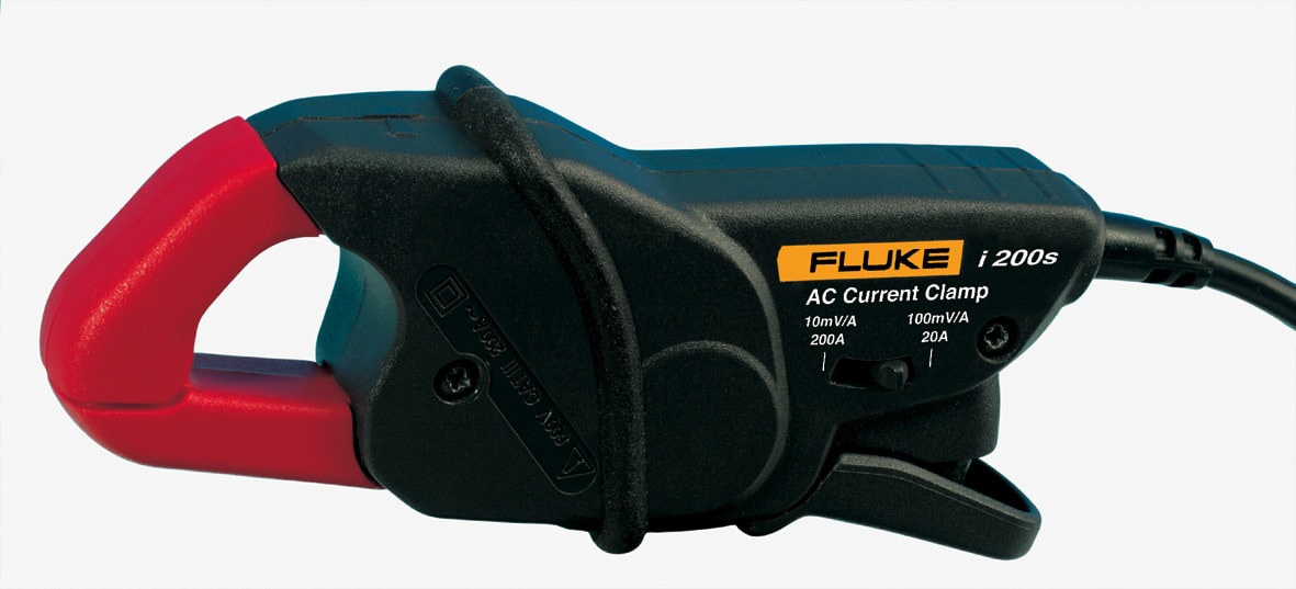 FLUKE - Fluke i200s Pinzea amperometrica 0.1..200A AC, uscita mV BNC con adattatore banana
