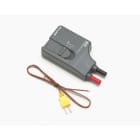 FLUKE - Fluke 80TK Adattatore termocoppia tipo K per multimetro, -50 +1000°C, uscita mV banana, comprende 80PK-1