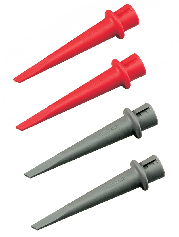 FLUKE - Fluke HC200 Set di clip a uncino, 2 rosse, 2 grigie