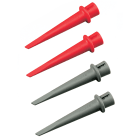 FLUKE - Fluke HC200 Set di clip a uncino, 2 rosse, 2 grigie