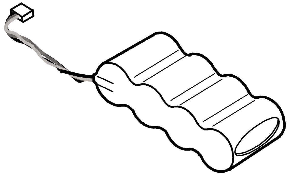 FLUKE - Fluke BP120MH Pacco batterie NiMH per Fluke serie 120, Fluke 43 e 43B 2544081