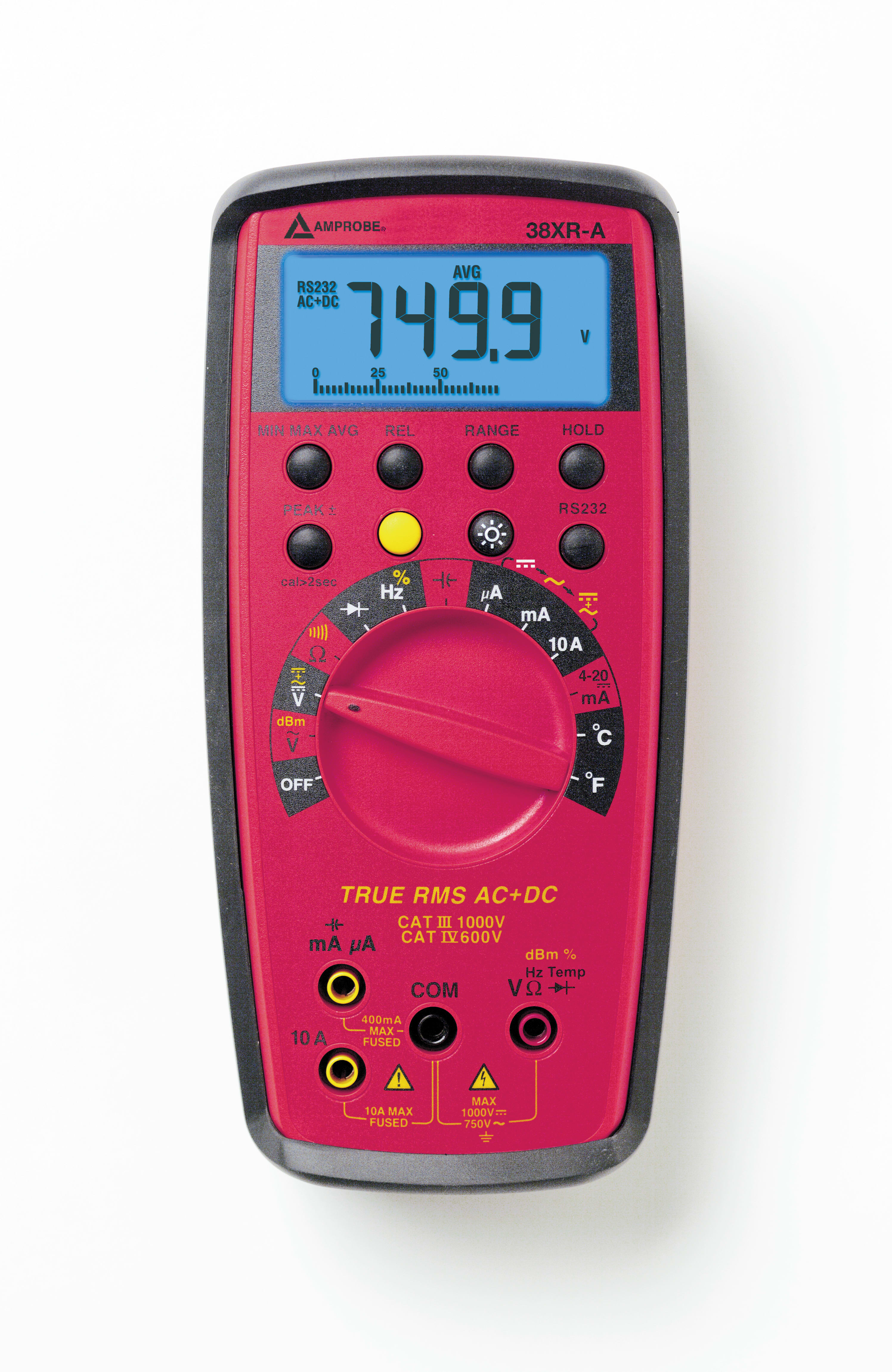 BEHA AMPROBE - 38XR-A Multimetro digitale TRMS professionale e interfaccia PC ottica