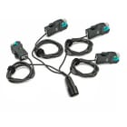 FLUKE - Fluke I20A/200A Confezione da 4 mini-pinze, 4 fasi 20A/200A