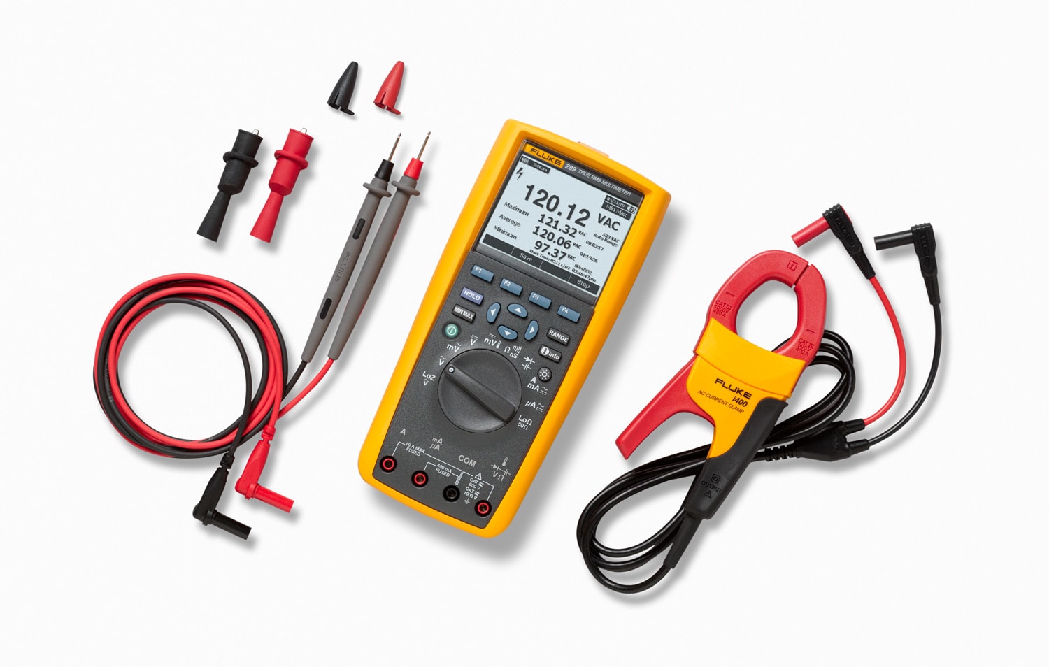 FLUKE - Fluke 289/IMSK Kit composto da: Fluke 289, i400, TL71, AC175