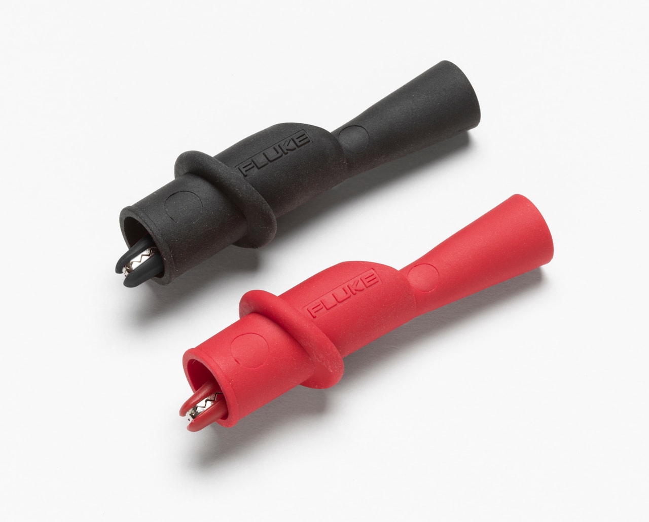 FLUKE - Fluke AC175 Mini pinze coccodrillo R+N per puntali 2mm