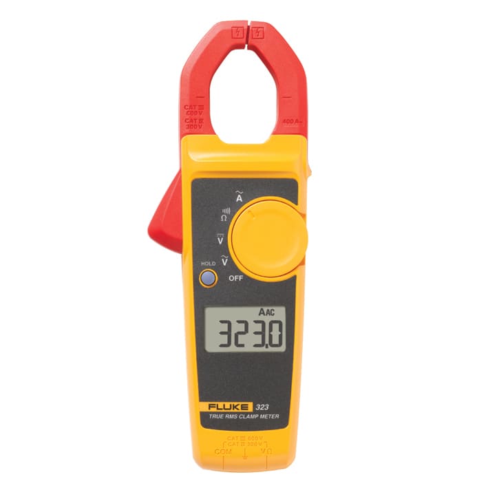 FLUKE - Fluke 323 Multimetro a pinza 400A AC, 600V AC/DC, TRMS, resistenza e frequenza