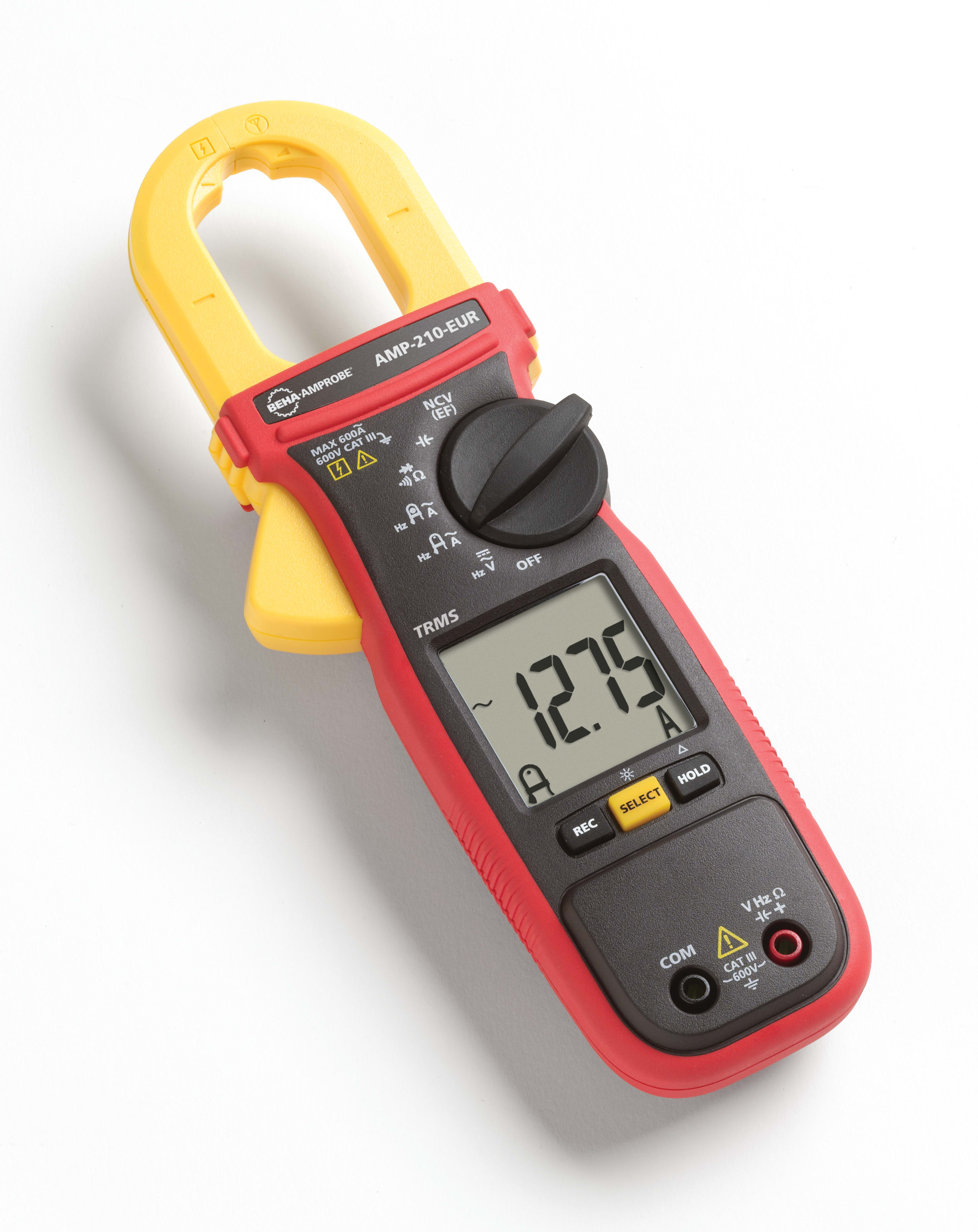 BEHA AMPROBE - AMP-210-EUR Pinze amperometriche AC a TRMS, 600 A, ganasce 30mm