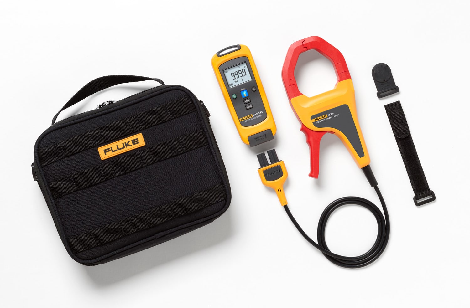 FLUKE - Fluke A3003FC Modulo e pinza amperometrica 2000A DC, datalogger, Fluke Connect