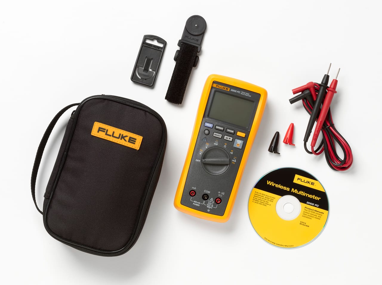 FLUKE - Fluke 3000FC/TPAK Multimetro Fluke 3000FC con gancio magnetico TPAK