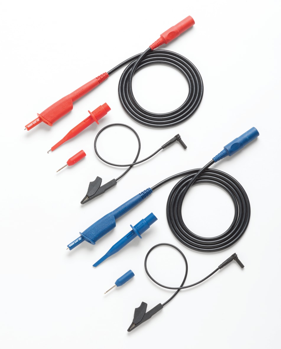 FLUKE - Fluke STL120-IV Set 2 sonde di tensione 600V per serie Fluke 120B CAT IV