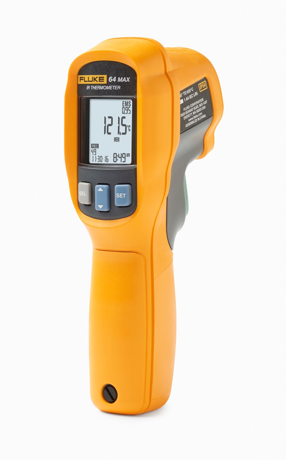 FLUKE - Fluke 64 Max, Termometro a infrarossi con datalogger, -30 +600°C, D:S=20:1