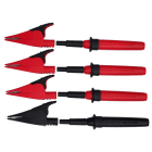 FLUKE - Fluke FTP17XXPQ Set di 4 puntali e coccodrilli (3R+1N) con fusibili 11A