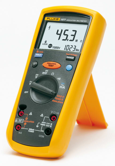 FLUKE - Fluke 1577 Multimetro 1000V, 400mA AC/DC con misura di isolamento 500/1000V