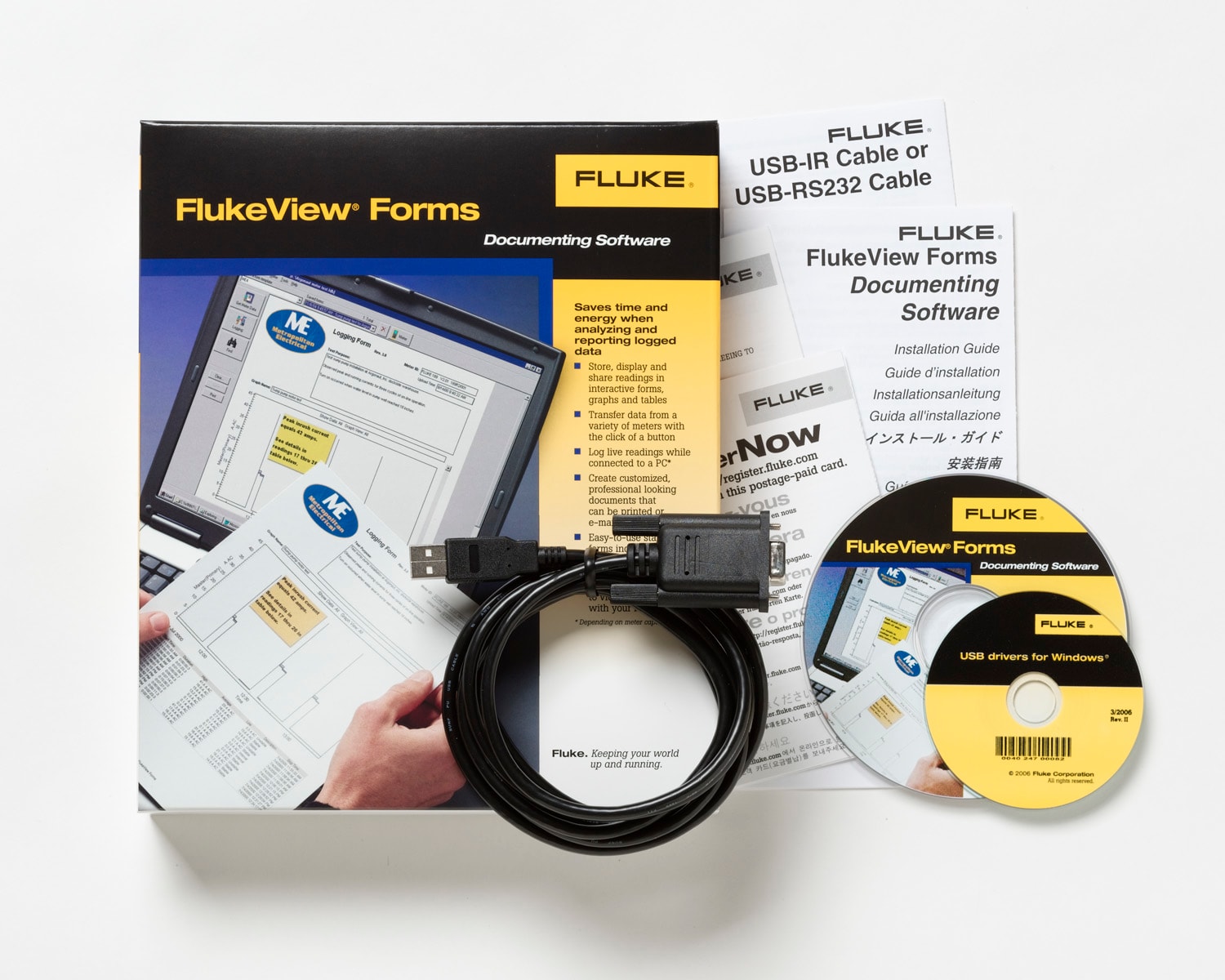 FLUKE - Fluke FVF-SC5 Software FlukeView® Forms base per serie 884X