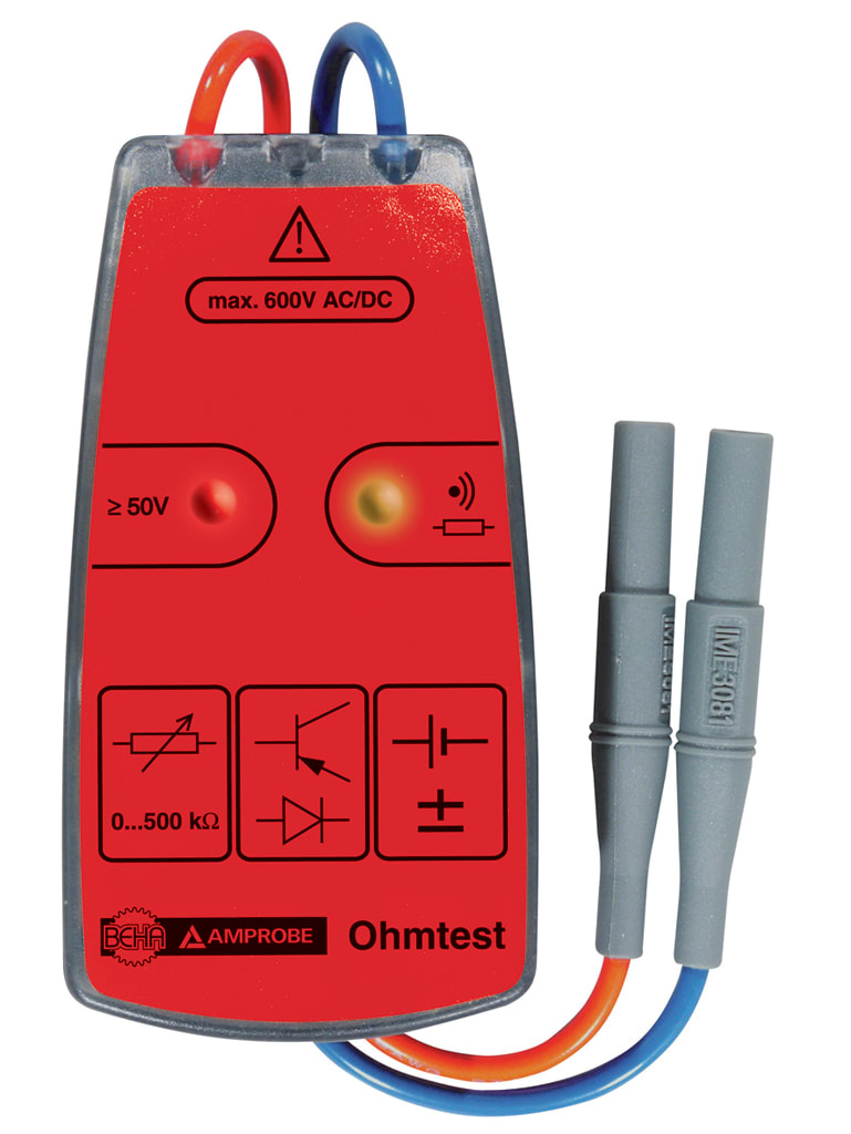 BEHA AMPROBE - 9072-D Tester di continuità Ohmtest 3454373