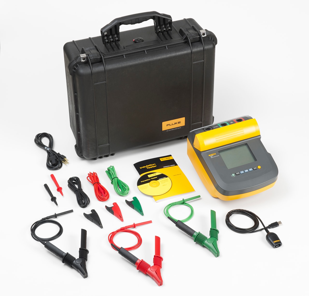 FLUKE - Fluke 1550C/KIT Kit composto da Fluke 1550C con valigia rigida e certificato di calibrazione 3665127