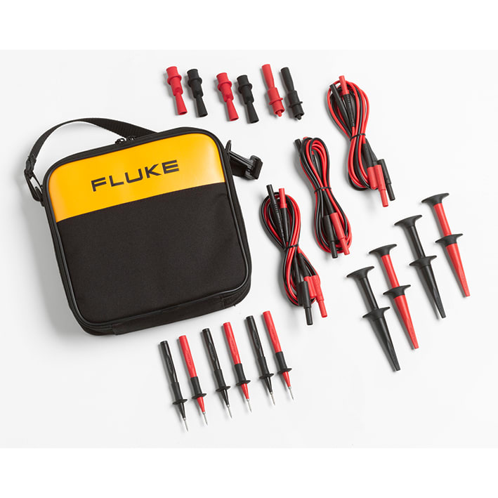 FLUKE - Fluke 700TLK Kit composto da puntali, pinze grip, pinze coccodrillo e cavi per calibratori 3829398